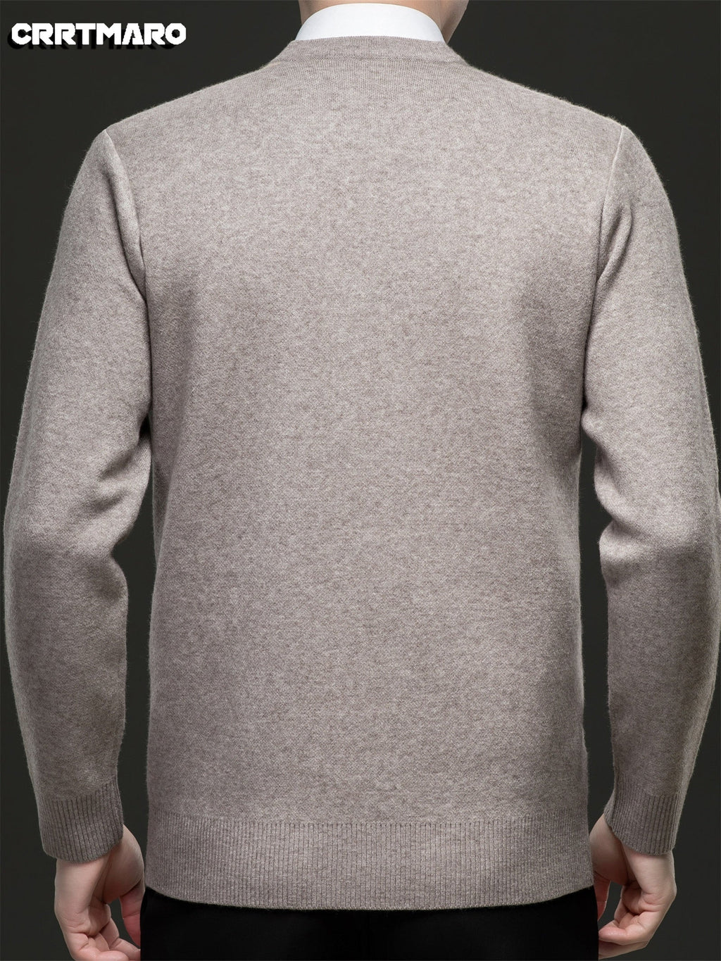 Argyle V-Neck Sweater Men's Knitted Pullover – Casual, Office · Faylori