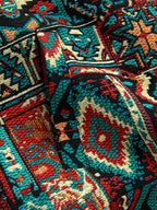 Aztec Print Jacket Men's Lapel Full-Zip Long Sleeve – Casual, Holiday · Faylori