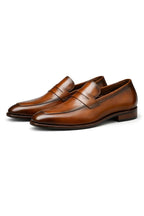 Men's Penny Loafers | Slip-On Dress Shoes-Faylori