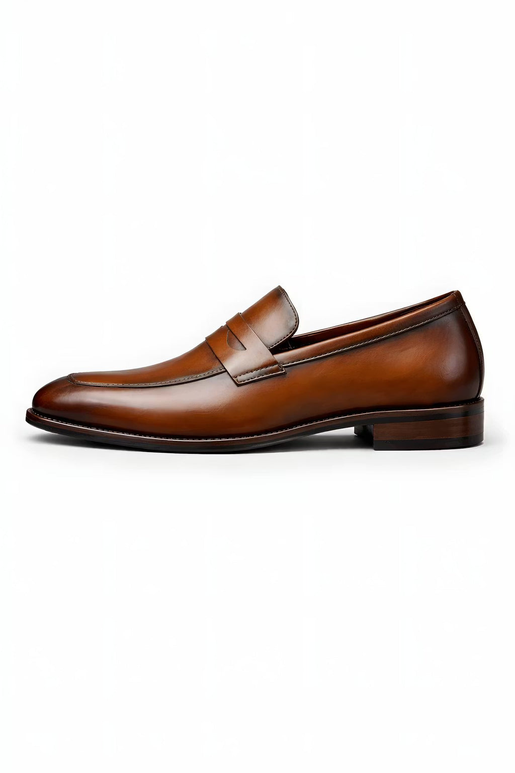 Men's Penny Loafers | Slip-On Dress Shoes-Faylori