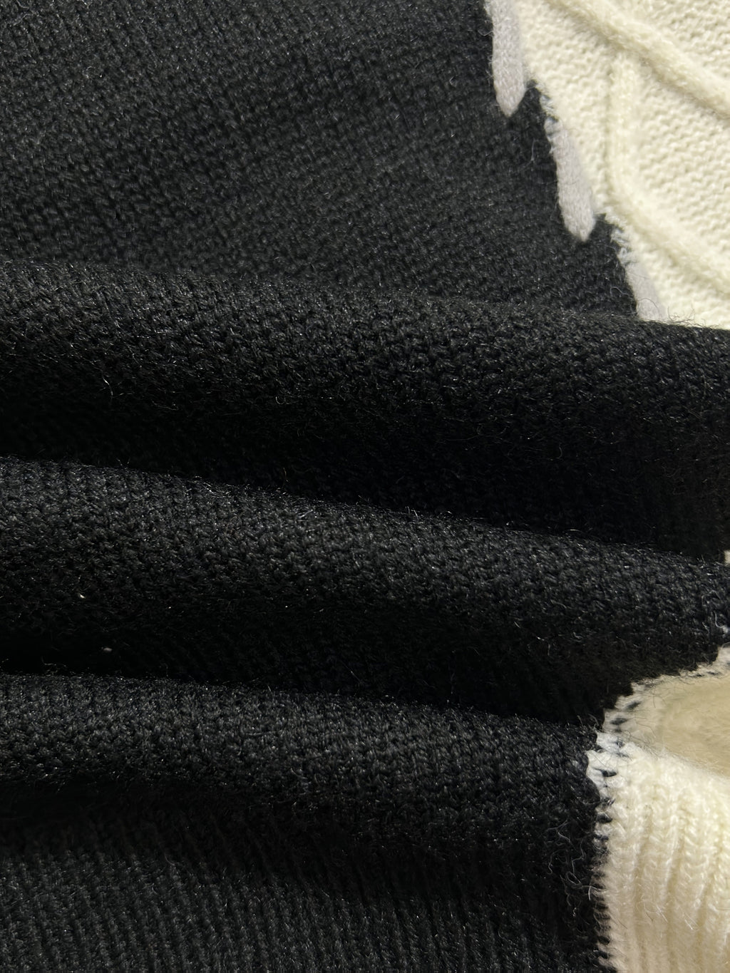 Color Block Knit Sweater Men's Crewneck Cable-Knit Pullover – Casual, Office, Holiday, Gift