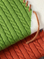 Color Block Knit Sweater Men's Crewneck Cable-Knit Pullover – Casual, Office, Holiday, Gift