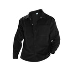 Corduroy Overshirt Jacket Men's Long Sleeve Button-Front Shacket with Chest Pockets – Casual, Office