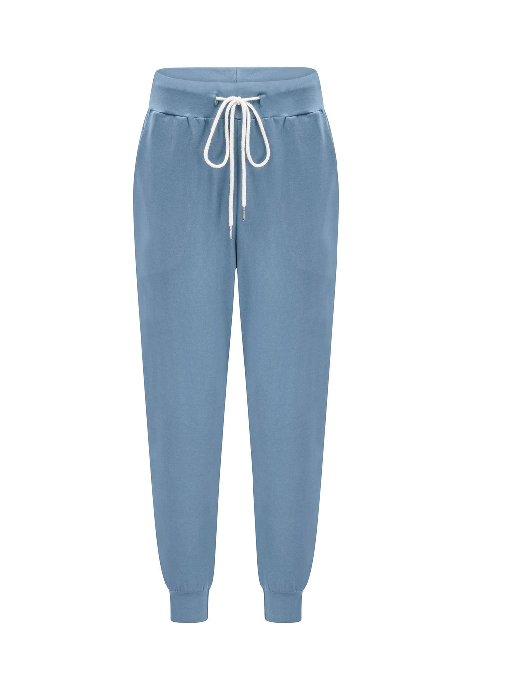 Drawstring Joggers Women's Tapered Sweatpants with Pockets Yellow – Casual, Loungewear