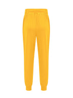 Drawstring Joggers Women's Tapered Sweatpants with Pockets Yellow – Casual, Loungewear