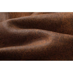Faux Suede Sherpa Fleece Winter Jacket Men's Brown Lapel Zip-Up – Casual, Warm Outerwear