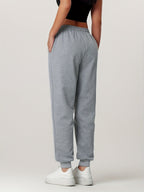 Fleece Cuffed Joggers Women's Drawstring Sweatpants Elastic Waist – Casual, Home Loungewear, Gift