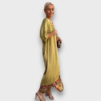 Floral Print Maxi Dress with Airy Cardigan Set Women's Sleeveless – Casual, Holiday, Office, Gift