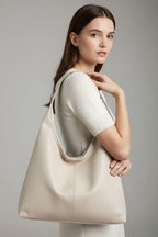 Hobo Shoulder Bag Brown Faux Leather Women's – Casual, Office · Faylori
