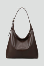 Hobo Shoulder Bag Brown Faux Leather Women's – Casual, Office · Faylori