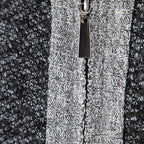 Knit Cardigan Sweater Men's Stand Collar Zip-Up Jacket with Chest Pocket – Casual, Office, Winter, Gift