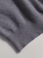 Knit Pullover Sweater Men's V-Neck Long Sleeve Red – Office, Casual, Layering, Gift