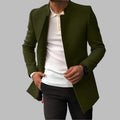 Men's Blazer Single-Breasted Stand Collar Slim Fit Jacket – Office, Casual, Formal, Gift