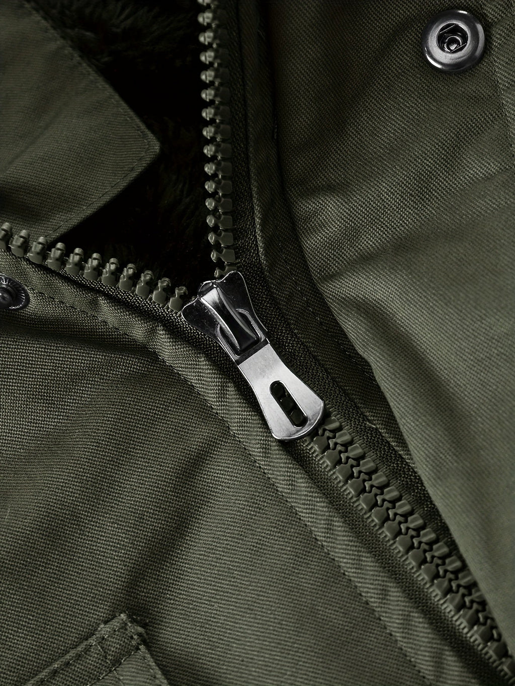 Men's Hooded Jacket Fleece-Lined Mid-Length Multi-Pocket Cargo Coat – Casual, Winter Outdoor Gift