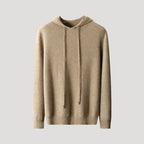 Men's Knit Hoodie | Drawstring Hood-Faylori