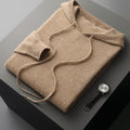Men's Knit Hoodie | Drawstring Hood-Faylori