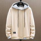 Men's Pullover Hoodie | Two-Tone Drawstring-Faylori