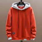 Men's Pullover Hoodie | Two-Tone Drawstring-Faylori