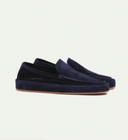 Suede Loafers Men's Grey Slip On Moccasins – Office, Holiday, Gift · Faylori