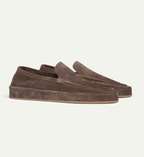 Suede Loafers Men's Grey Slip On Moccasins – Office, Holiday, Gift · Faylori