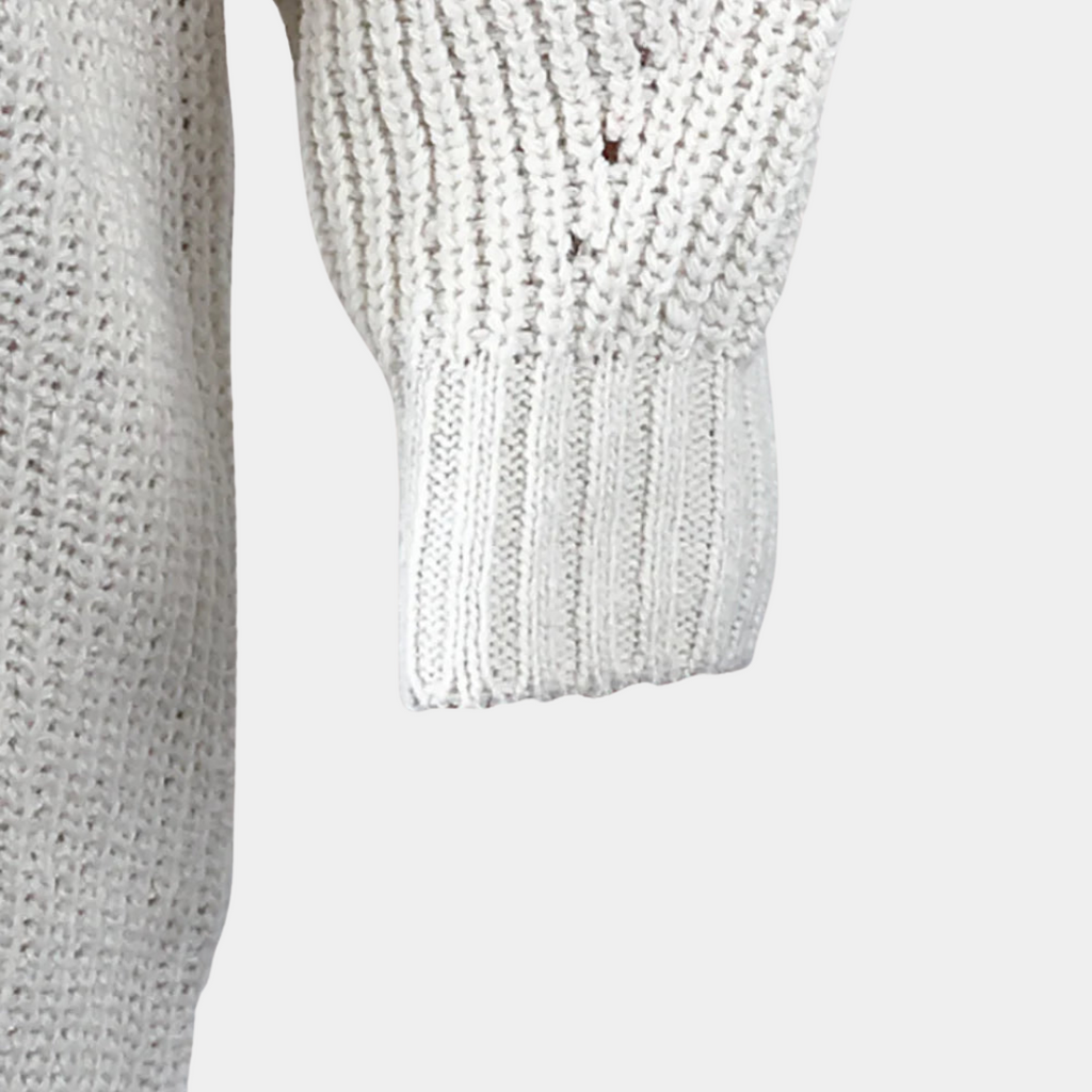 Turtleneck Sweater Dress Women's Oversized Chunky Knit Ribbed Long Sleeve – Casual, Winter