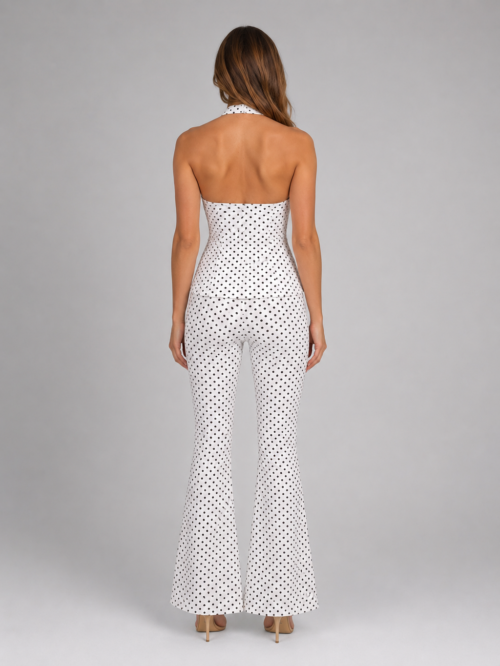 Women's Halter Set | Polka Dot-Faylori