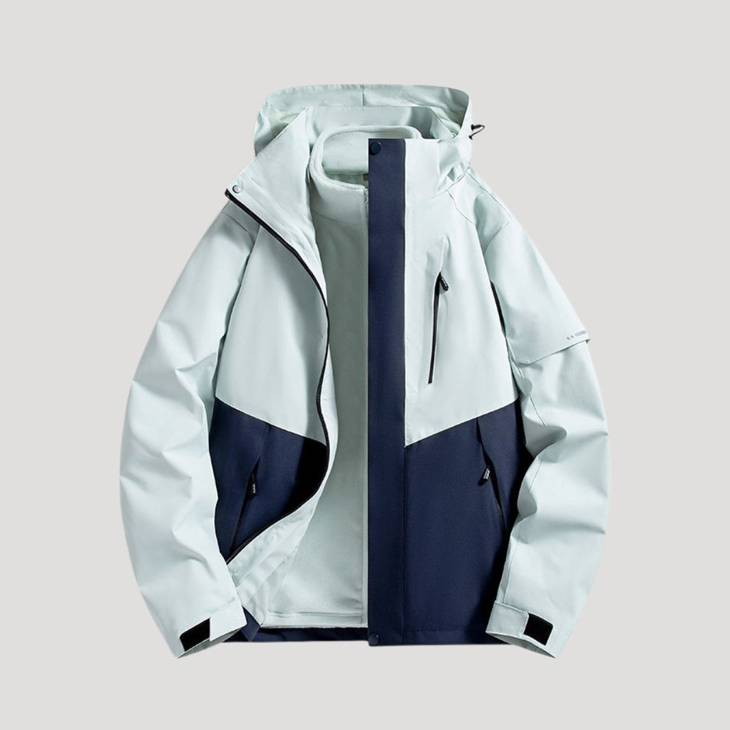 Women's Hooded Windbreaker Jacket | Zip Front-Faylori
