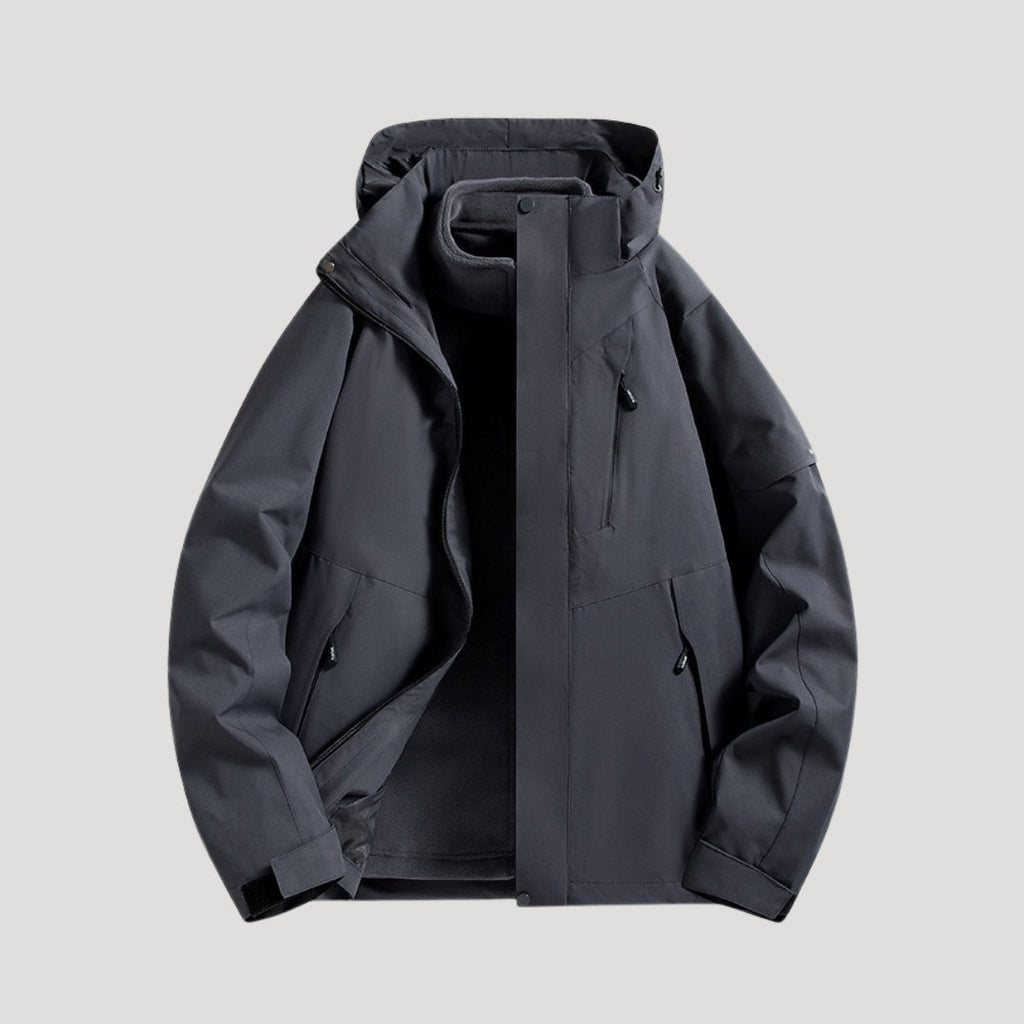 Women's Hooded Windbreaker Jacket | Zip Front-Faylori