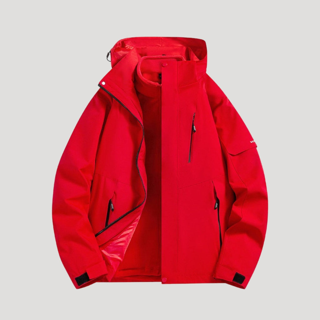 Women's Hooded Windbreaker Jacket | Zip Front-Faylori
