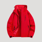 Women's Hooded Windbreaker Jacket | Zip Front-Faylori