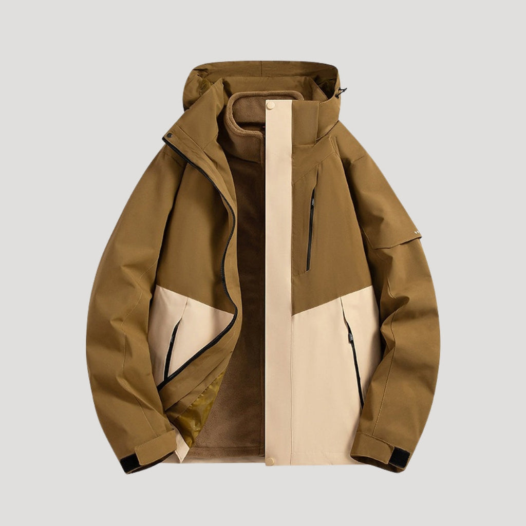 Women's Hooded Windbreaker Jacket | Zip Front-Faylori