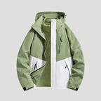 Women's Hooded Windbreaker Jacket | Zip Front-Faylori