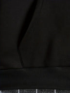Zip-Up Hoodie Men's Color Block Black Brown Drawstring Kangaroo Pocket – Casual, Everyday, Gift