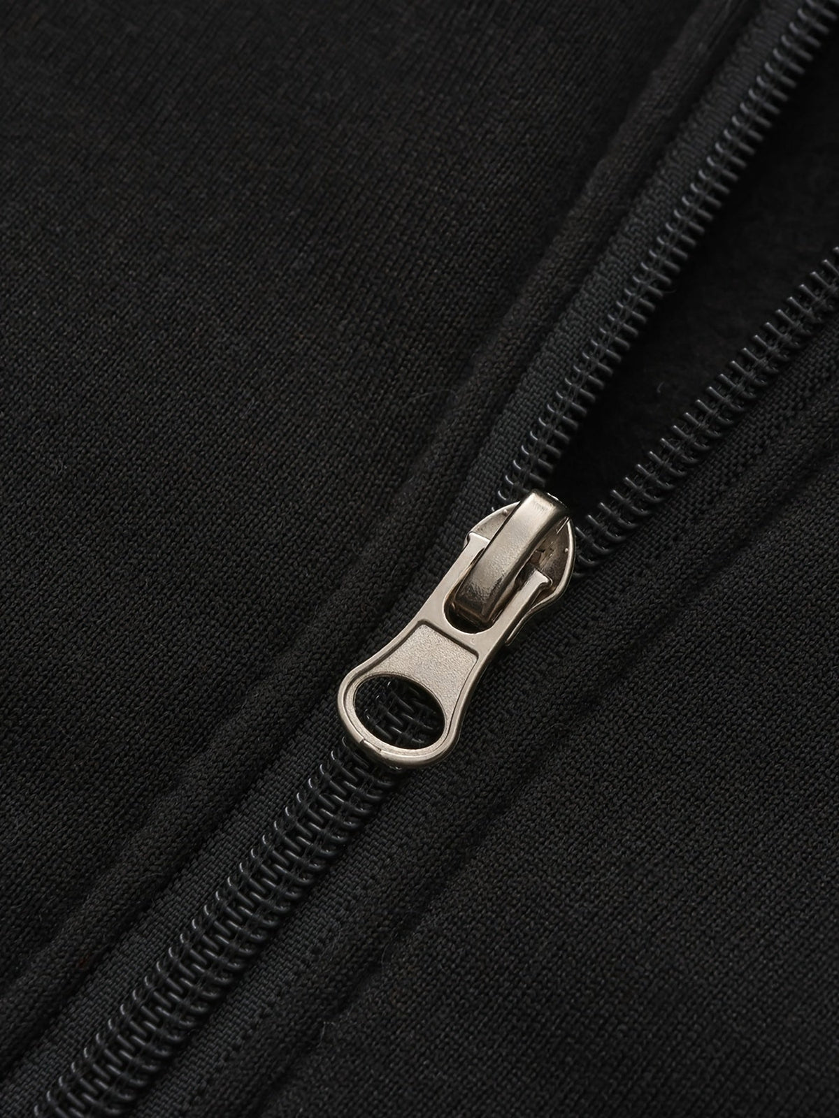 Zip-Up Hoodie Men's Color Block Black Brown Drawstring Kangaroo Pocket – Casual, Everyday, Gift